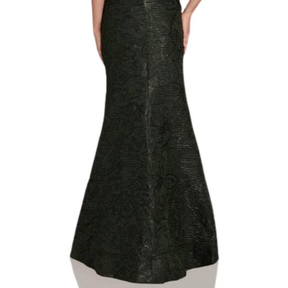 Feriani Couture dark Olive Green Dress - Picture 4 of 8